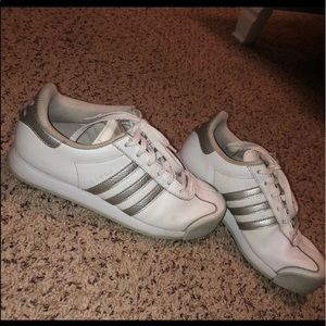 White Adidas Shoes Women’s